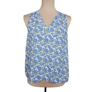 Sonoma Retro Floral PL Tank Top Blouse